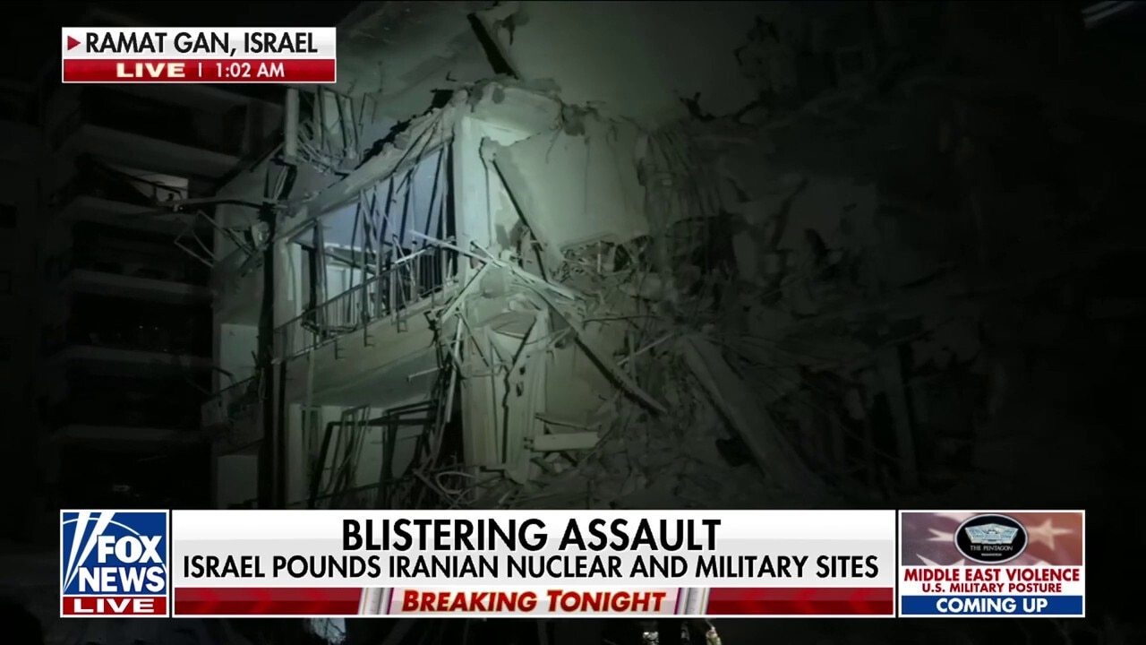 Israel surveys damage in Tel Aviv after Iran responds with missile attacks