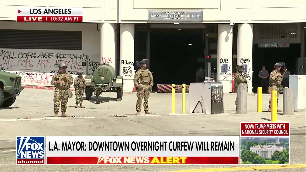  LA mayor maintains overnight curfew during ongoing unrest