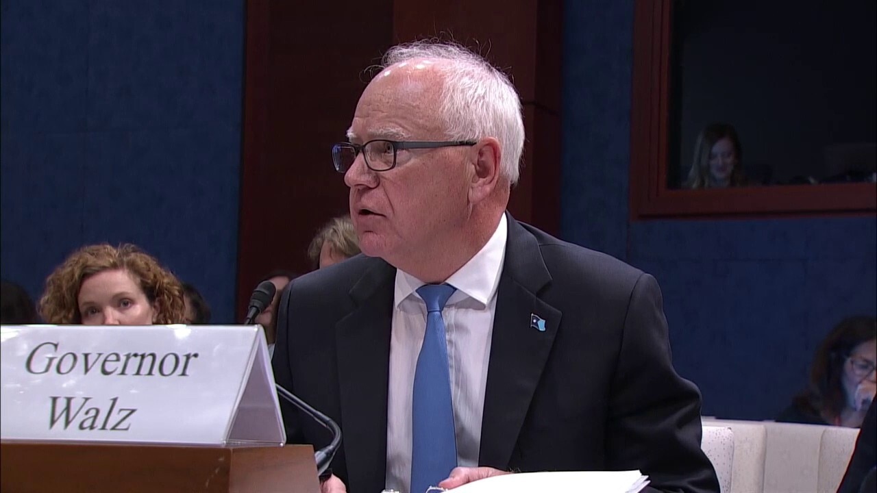 Gov Tim Walz blasted by GOP Rep when asked 'What is a woman?'