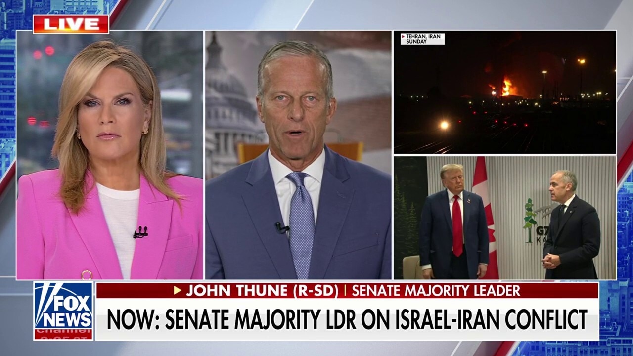 This has to end with Iran giving up their nuclear program: Senate Majority Leader Thune