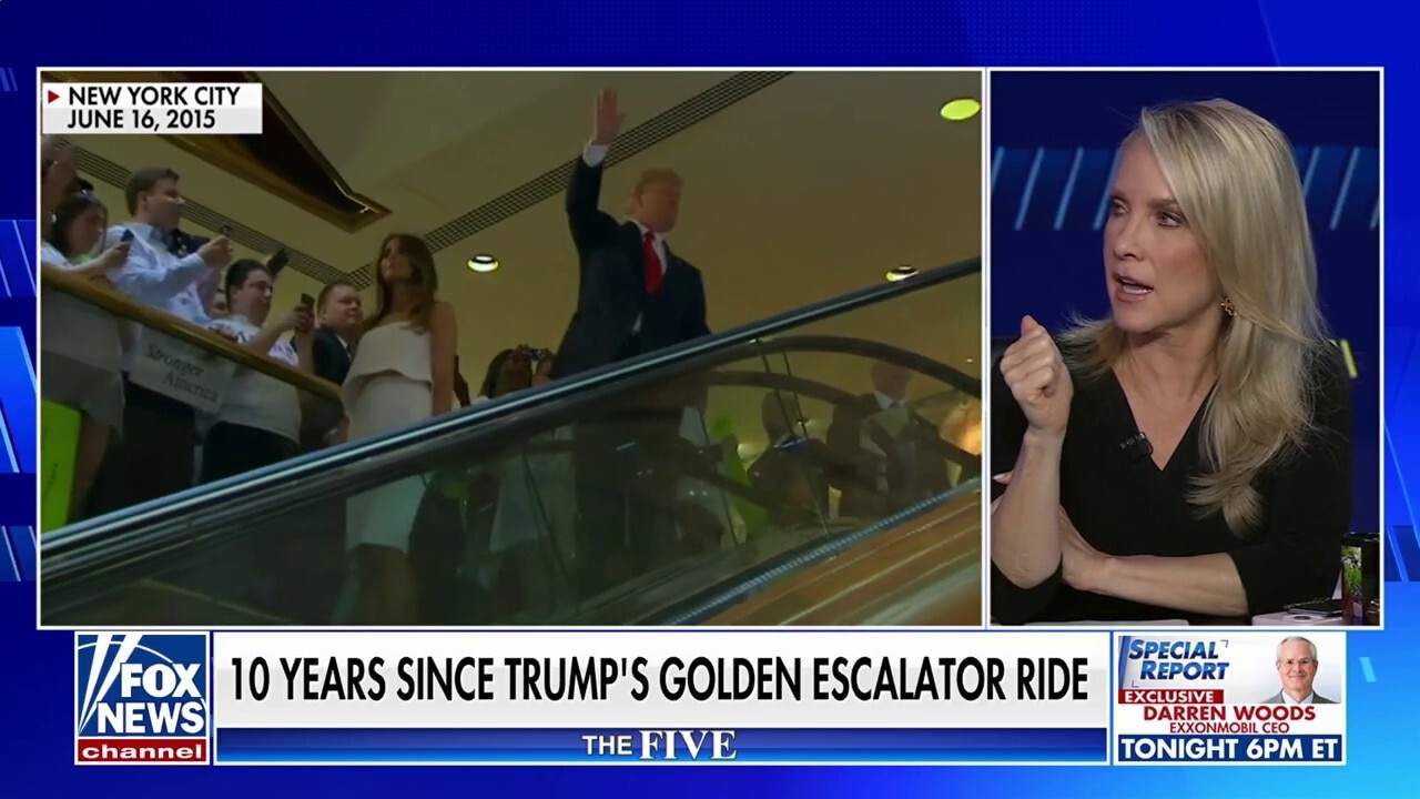 Flashback: 10 years since Trump's golden escalator ride