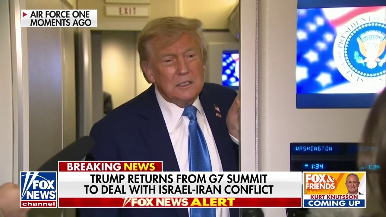 Trump insists he's not looking for a ceasefire with Iran