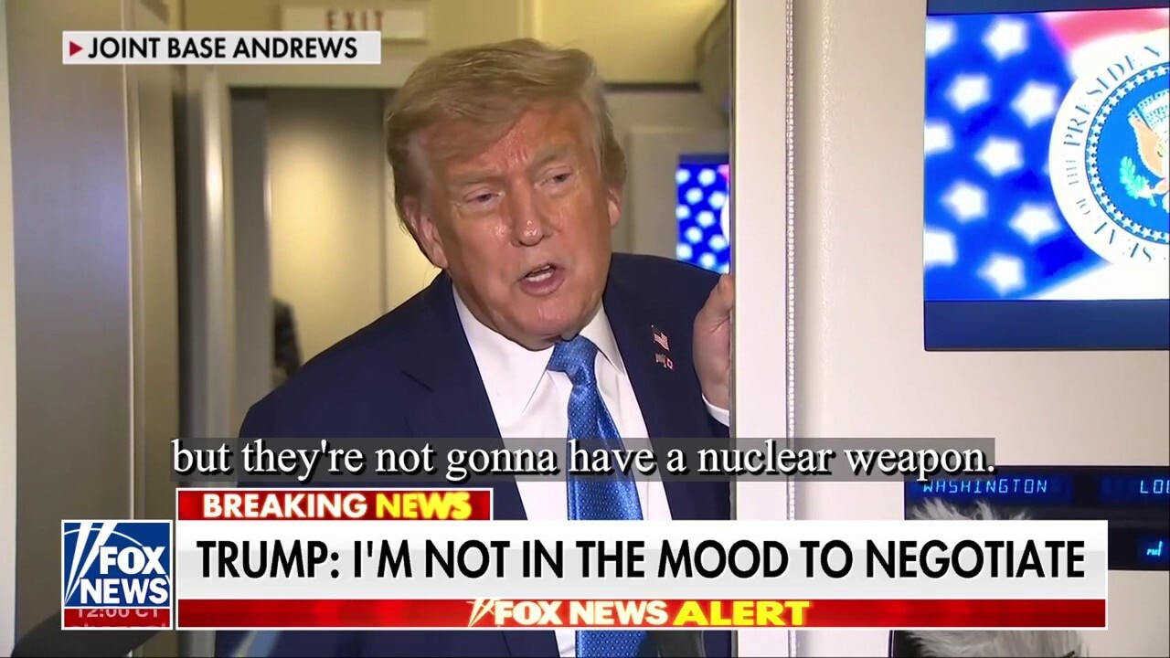 Trump demands 'unconditional surrender' from Iran