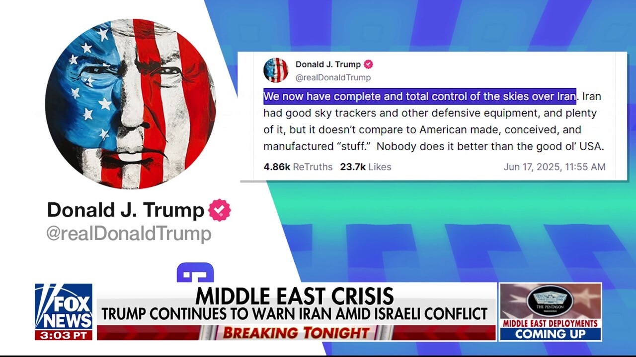 US strikes against Iran are on the table, senior White House official says