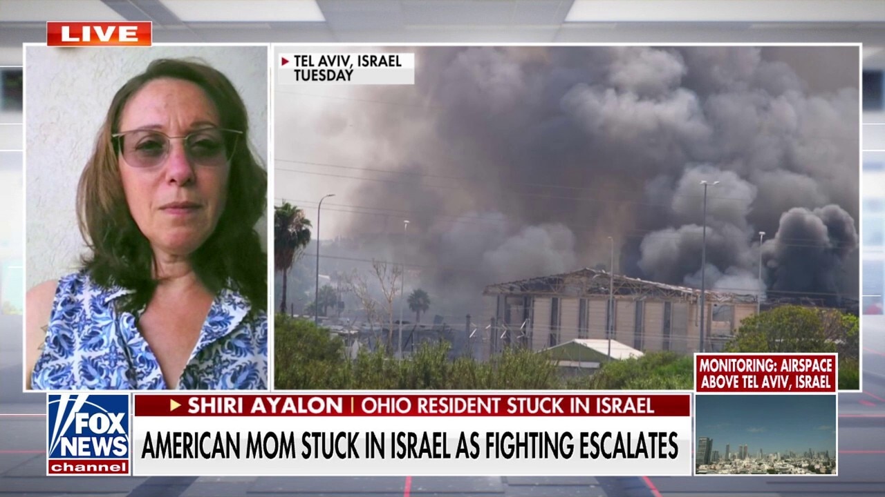 American family stuck in Israel as fighting escalates