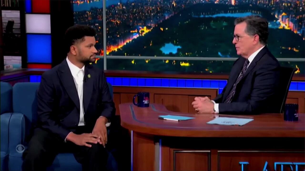 Stephen Colbert questions whether Florida's 'Stand Your Ground' law puts masked ICE agents at risk