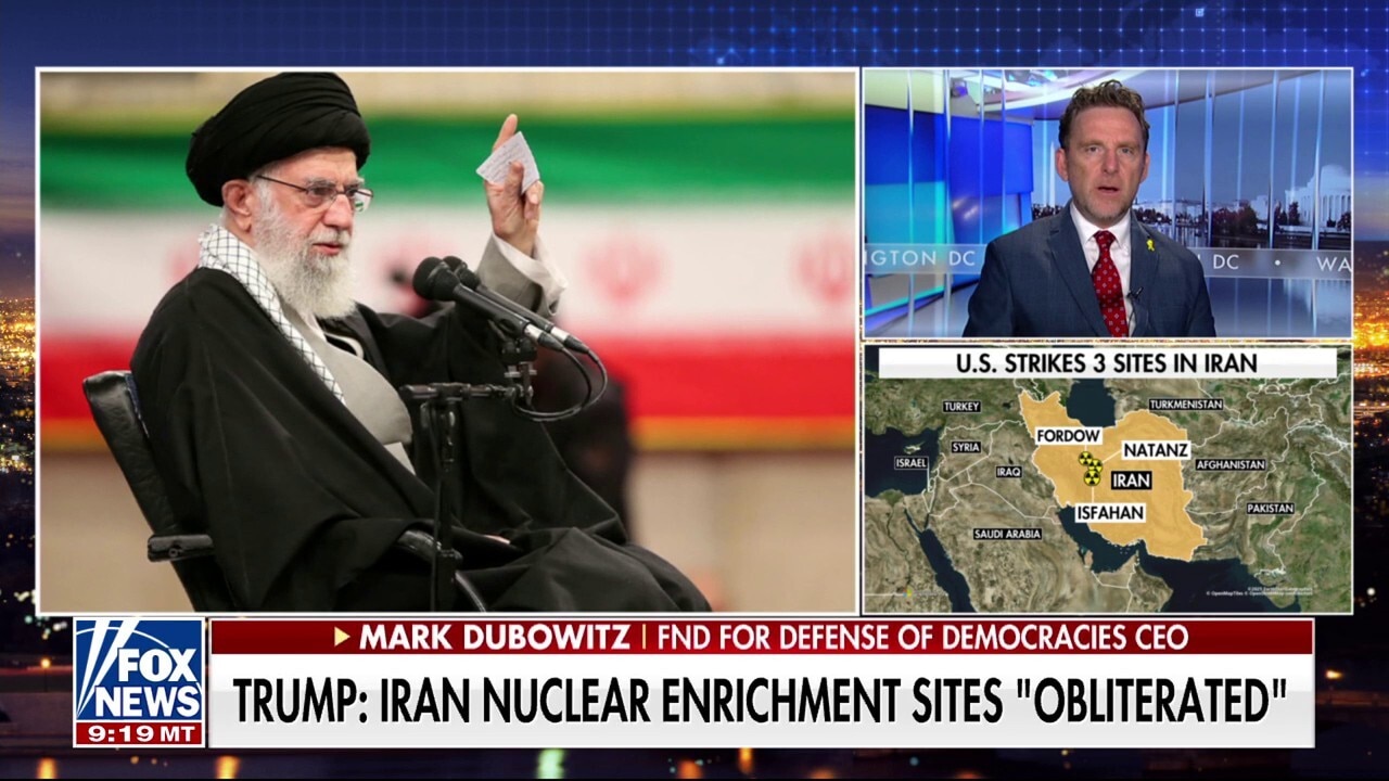 Iranian supreme leader ‘facing a choice’ after US strikes, says Mark Dubowitz
