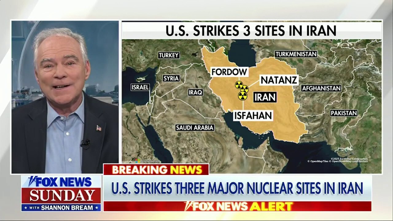Sen. Kaine slams Trump's 'unconstitutional' action against Iran: 'Offensive war of choice'