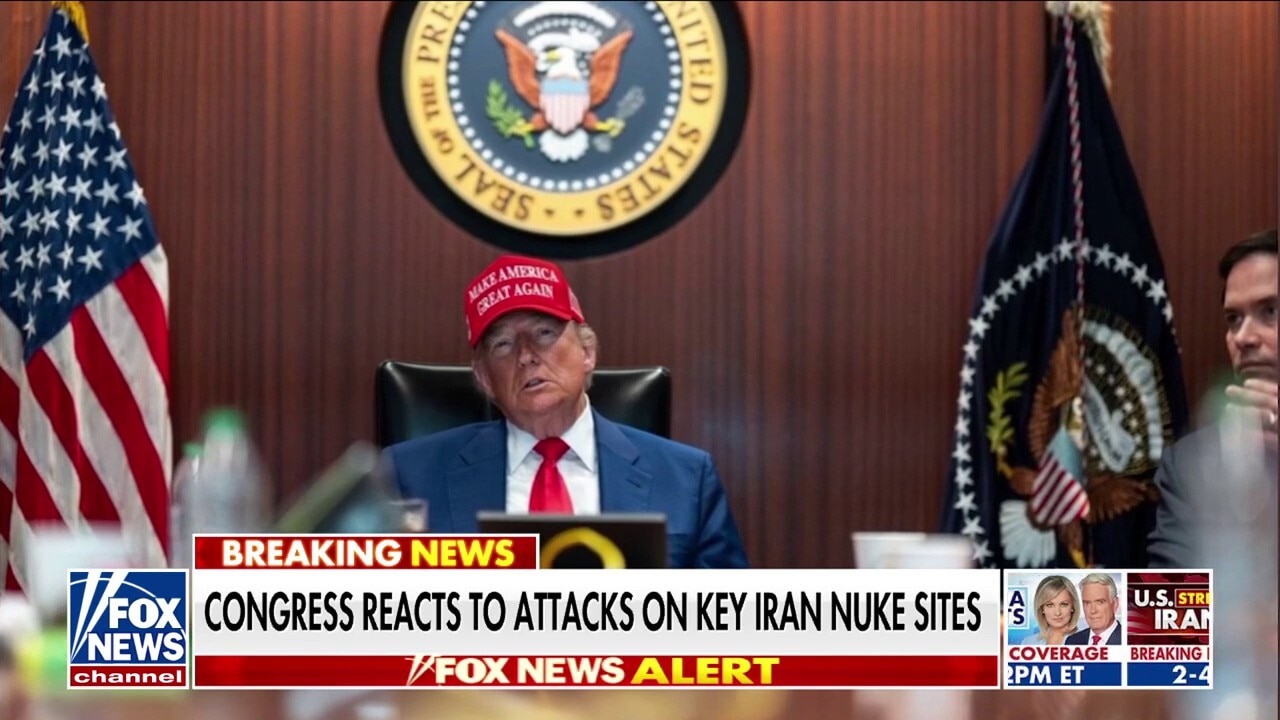 Congress divided on Trump's decision to strike Iranian nuclear facilities