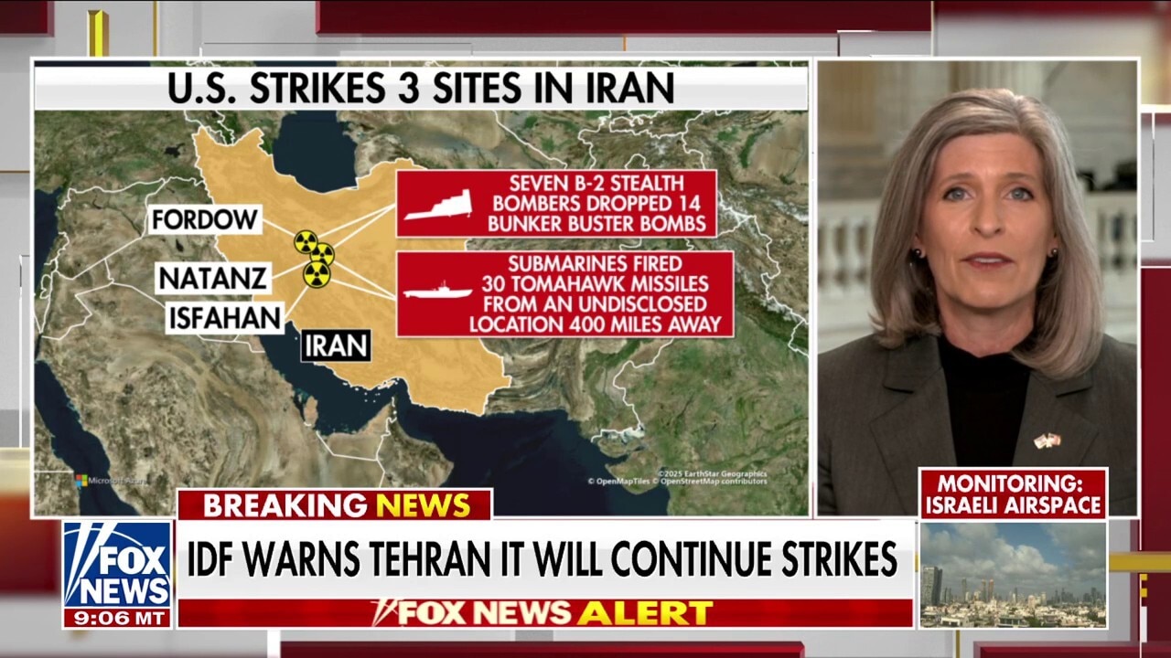 Sen. Ernst slams UN for condemning US over Iran strikes: Shame on them