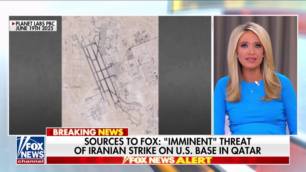 'Imminent' threat of Iranian strike on US airbase in Qatar, sources tell Fox