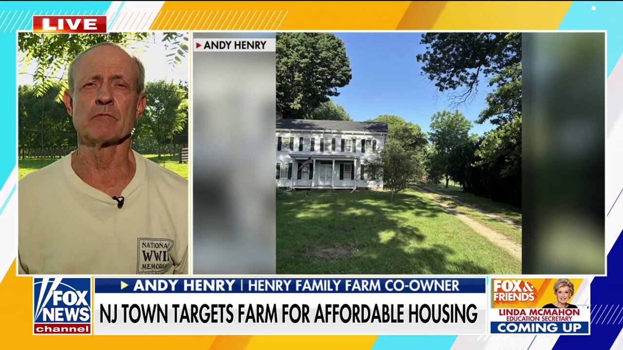 New Jersey family fights to save 175-year-old family farm from eminent domain seizure