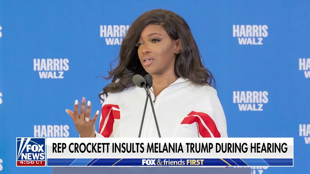 Crockett slammed for insulting Melania Trump's visa, modeling career during hearing