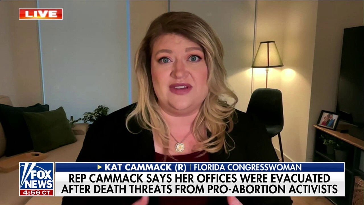 Rep. Cammack forced to evacuate offices over threats from pro-abortion activists