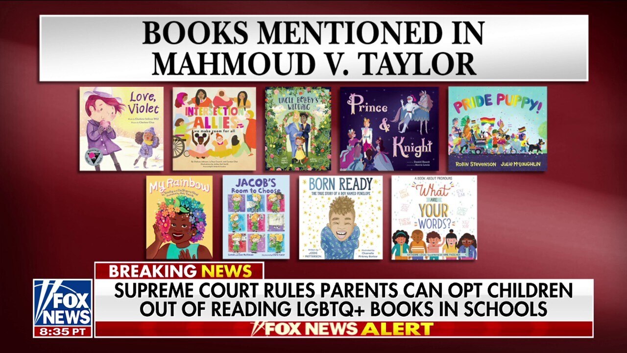 Supreme Court rules parents can opt-out of LGBTQ books in schools: 'Victory for parental rights'