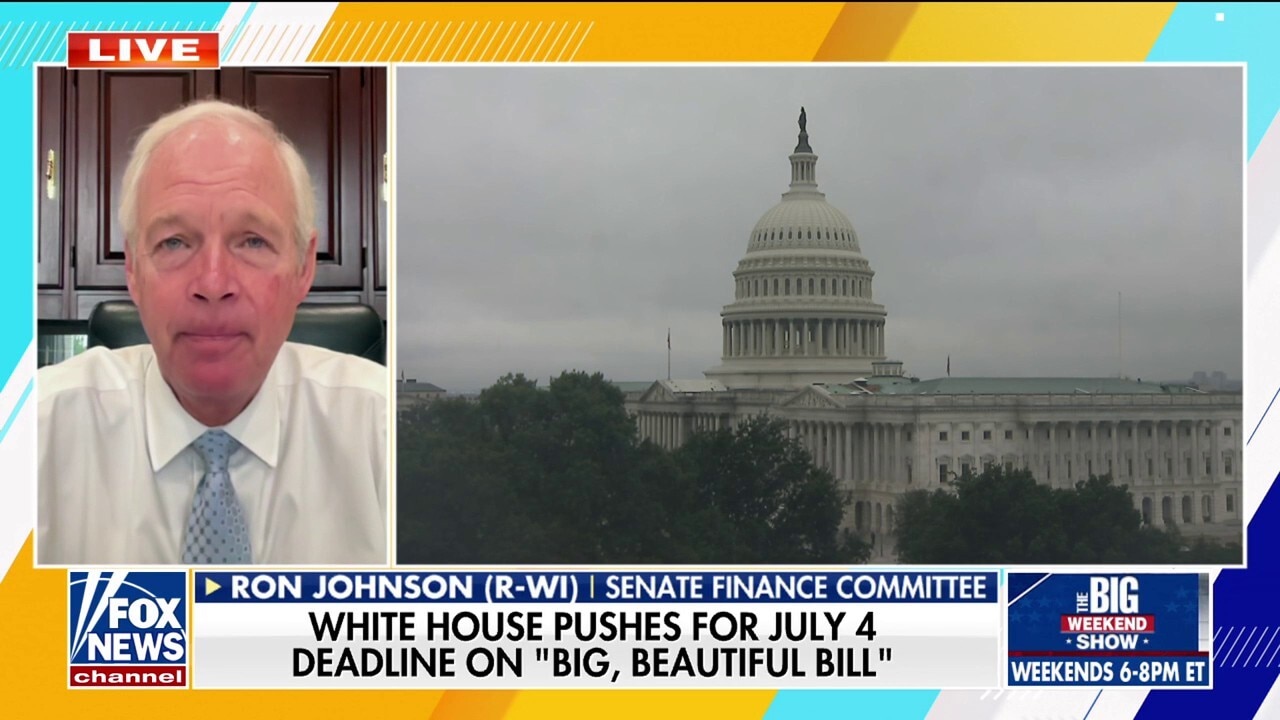  Sen. Ron Johnson emphasizes ‘need to debate’ about Senate budget bill as deadline looms