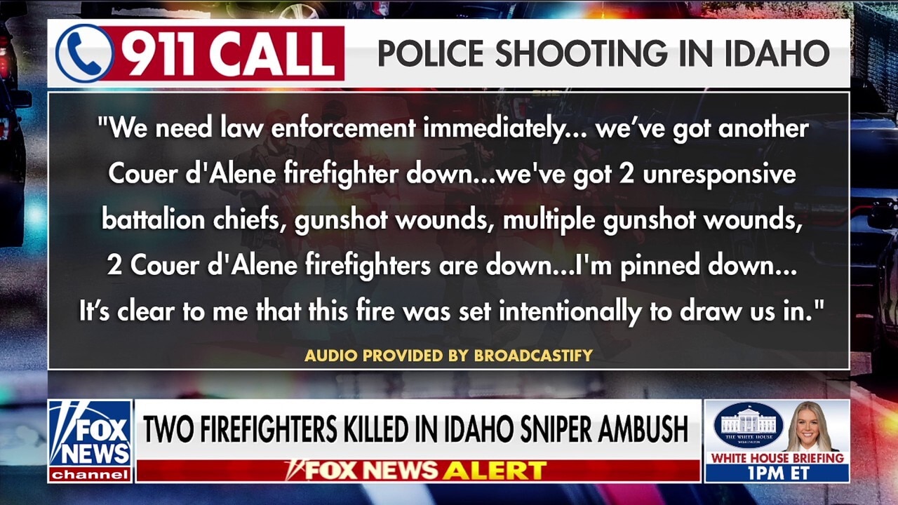 NEW: 911 call released after sniper kills 2 Idaho firefighters 