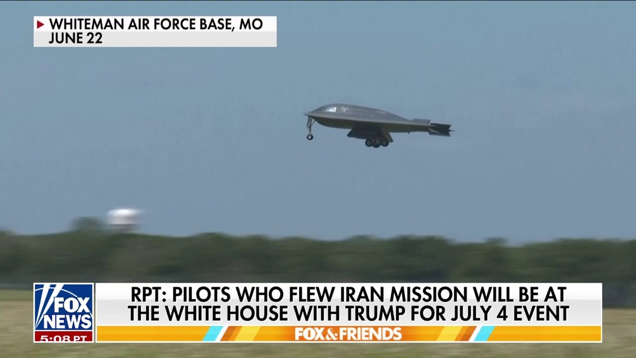 B-2 pilots from Iran mission to attend July 4th White House celebration 
