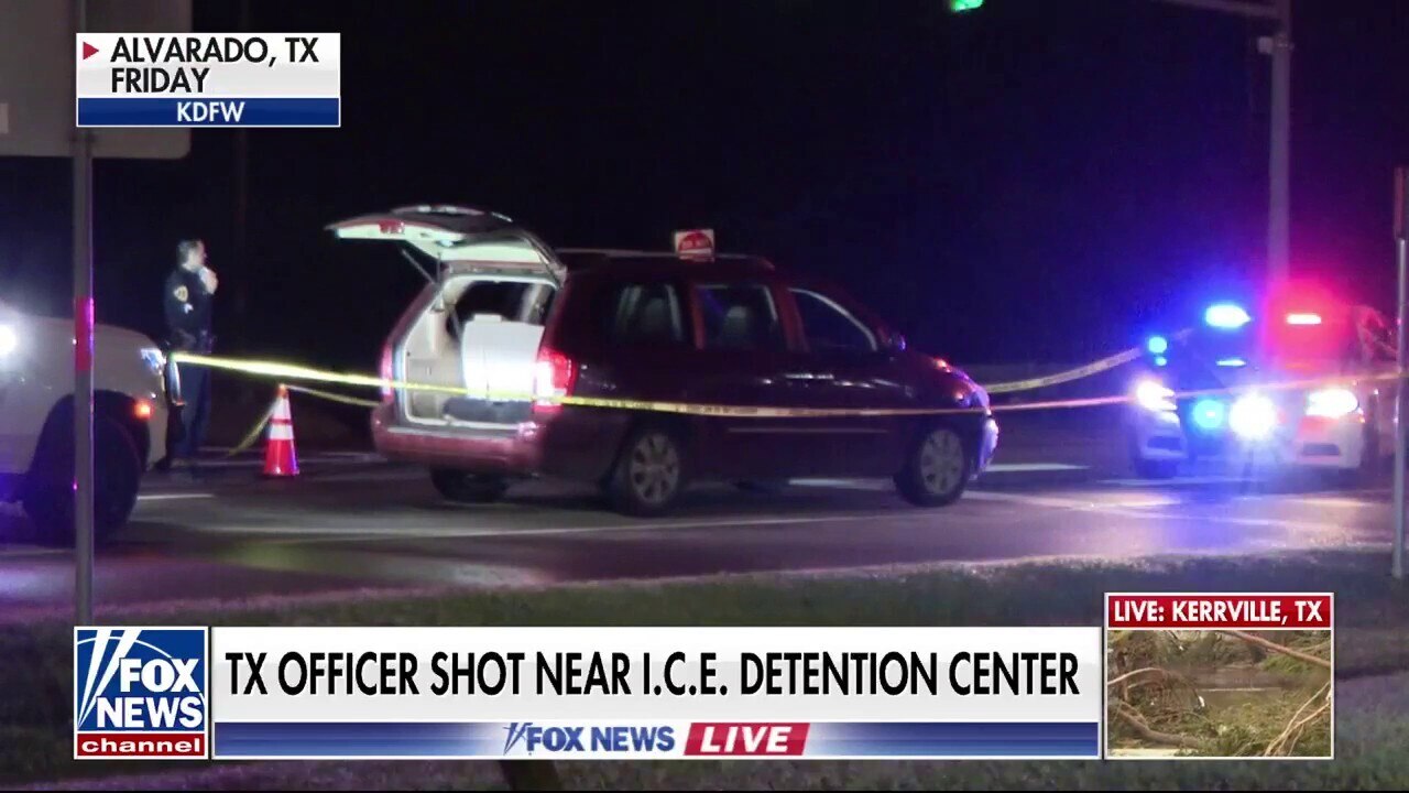 DHS issues warning after Texas officer shot near ICE detention center