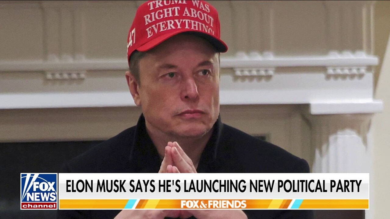 Elon Musk launches 'America Party' in response to Trump's 'big beautiful bill'