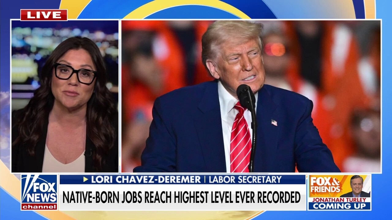 Labor secretary touts record native-born job market under Trump: 'Americans are being put first'