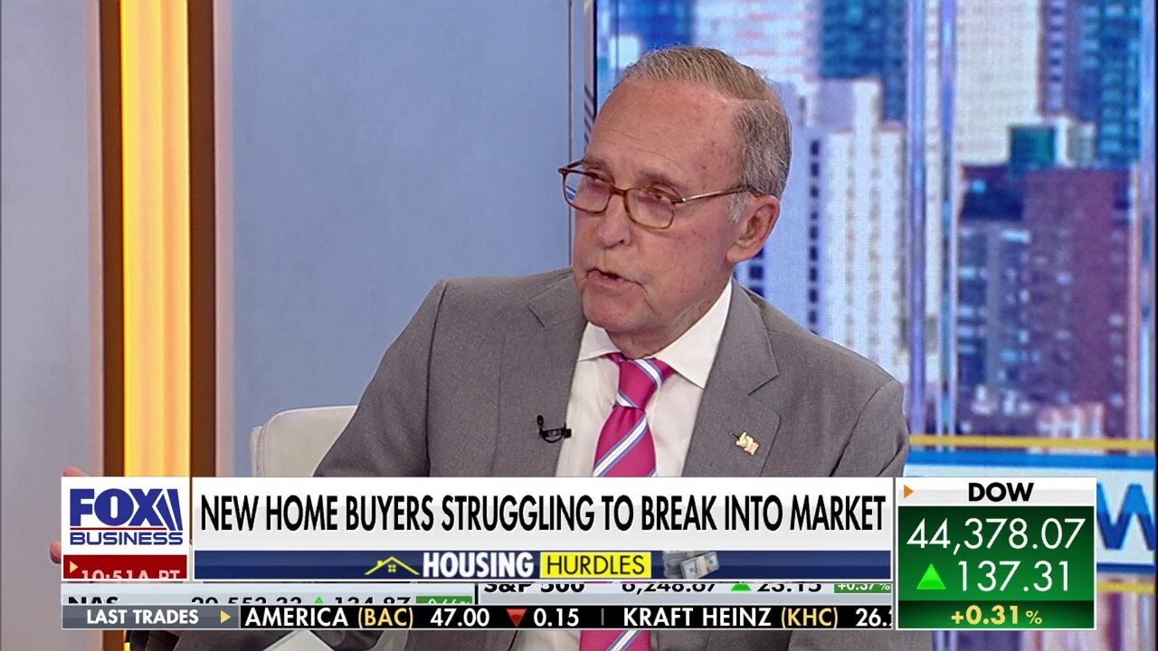 Kudlow reveals 'real solution' for home affordability