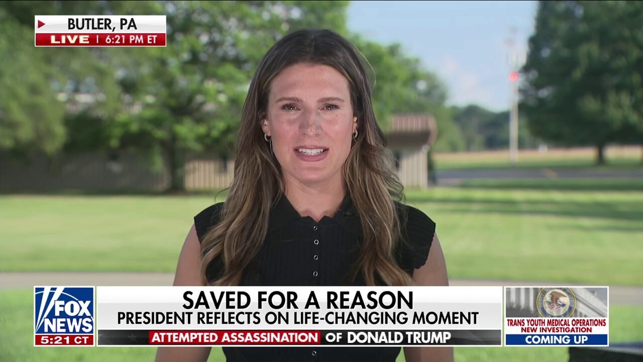 President Trump looks back on life-changing moment he was saved in assassination attempt