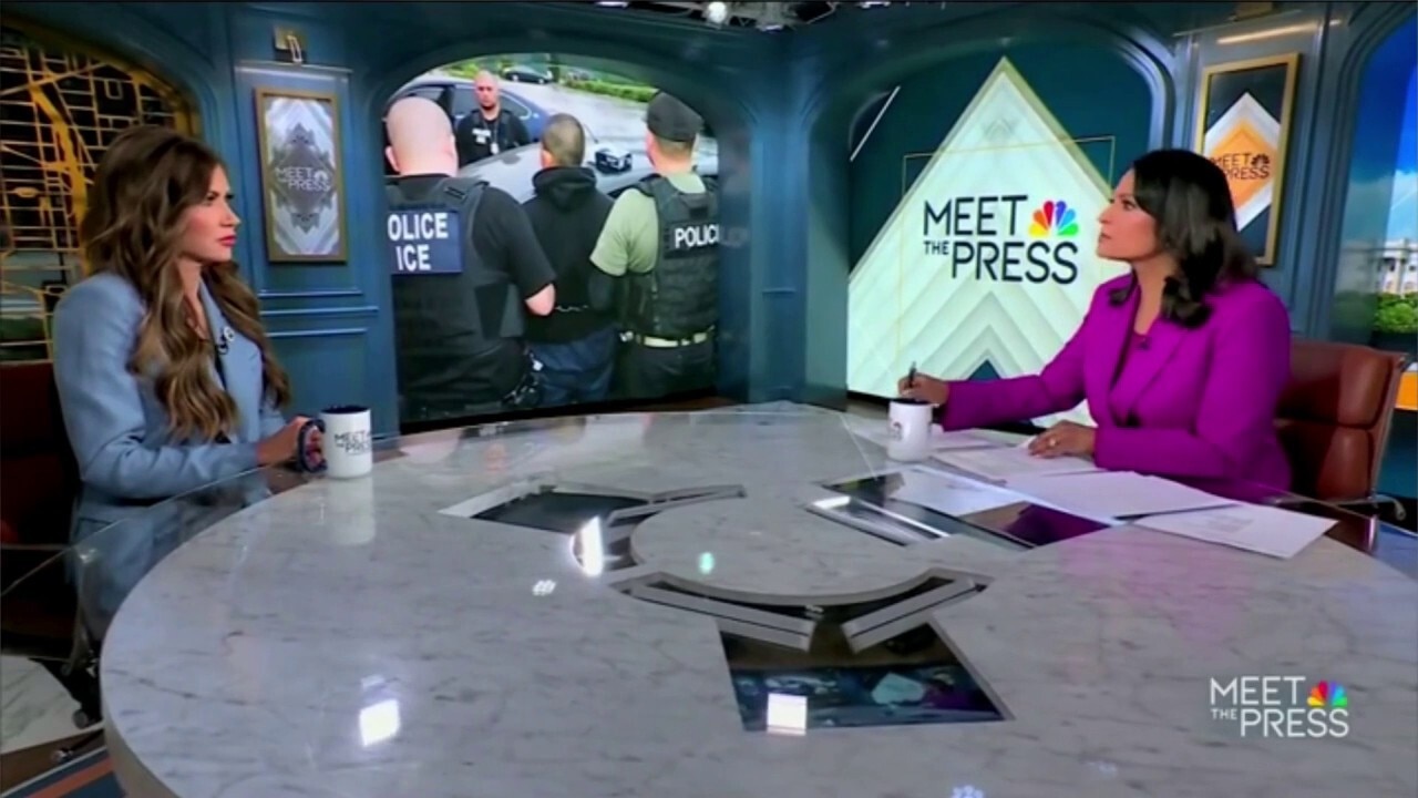 Kristi Noem defends Alligator Alcatraz in testy exchange