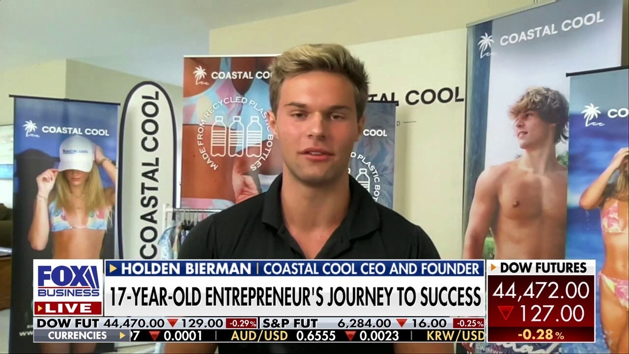 Coastal Cool's 17-year-old CEO reveals the secret to building a 'product with a purpose'