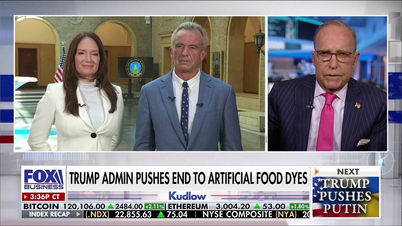 RJK Jr.: About 40% of the food industry has made the commitment to remove dyes from products