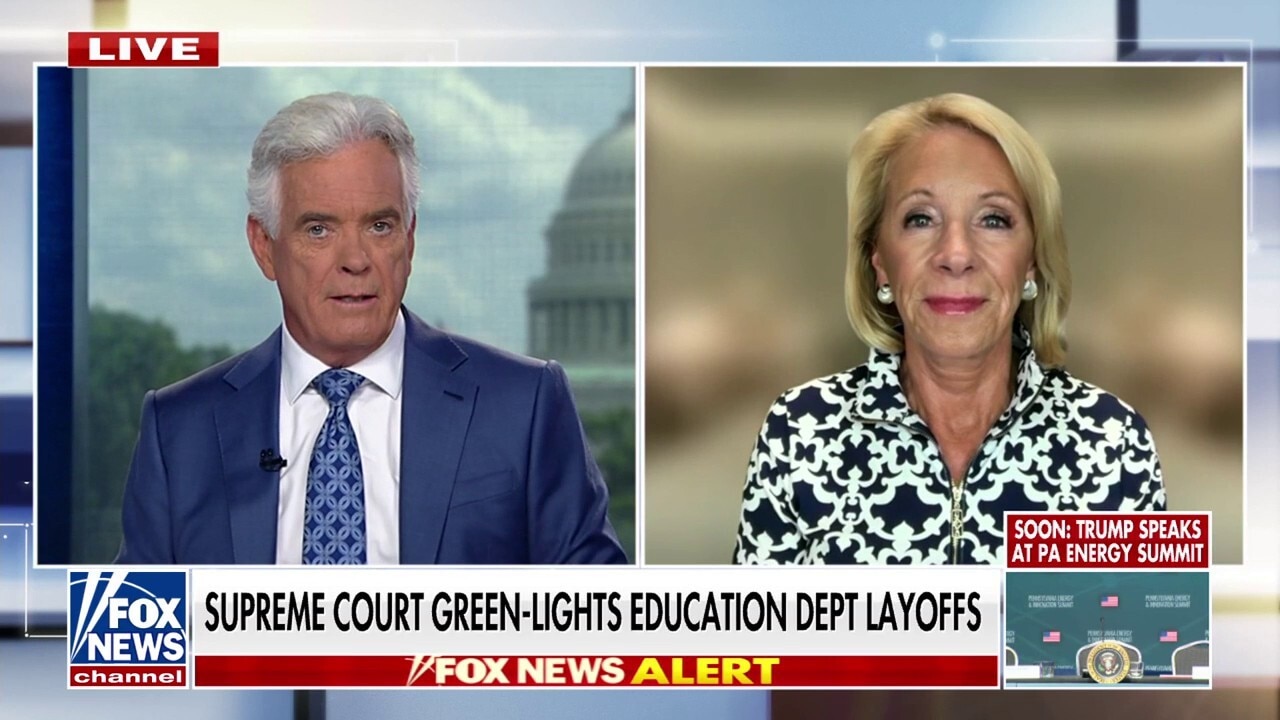 Betsy DeVos calls for Education Department to be 'shut down'