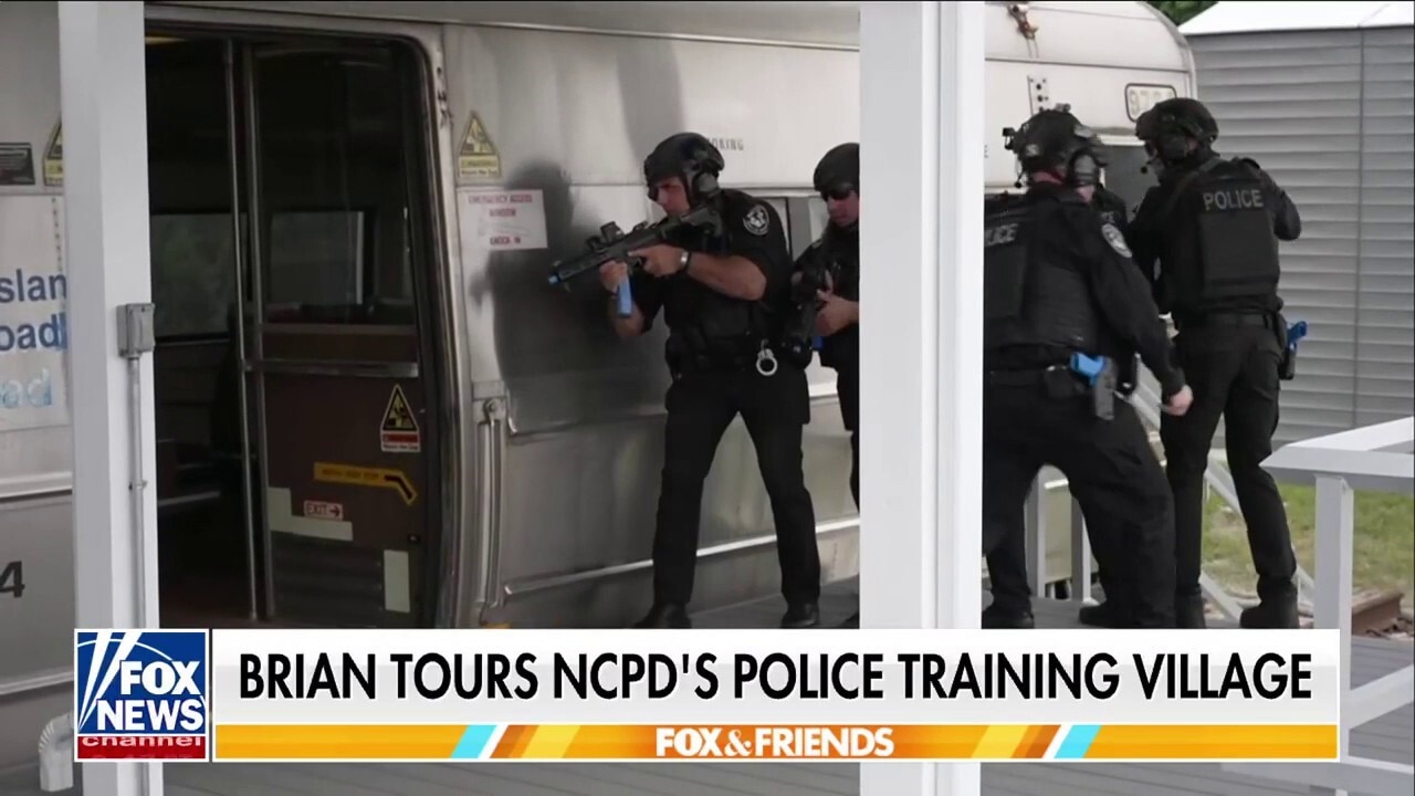 Brian Kilmeade tours New York police training village: 'Real-life settings'