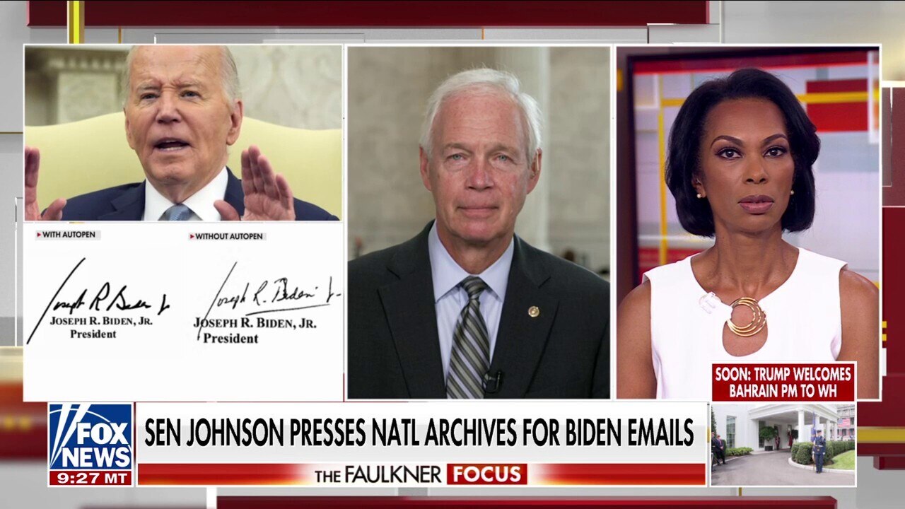 Sen. Ron Johnson looks to investigate Biden's pardons