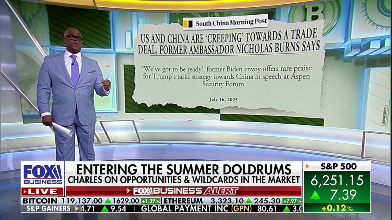 Trump isn't 'chickening out' one bit on tariffs: Charles Payne