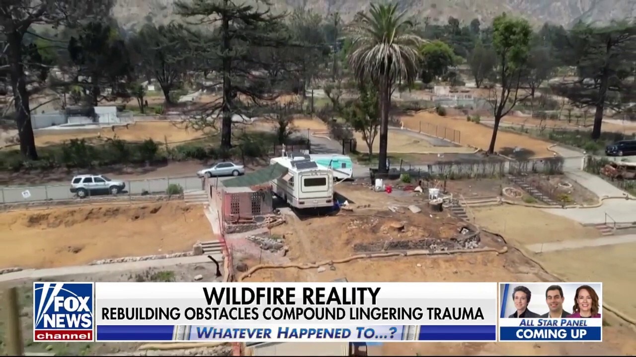  California residents still rebuilding following wildfires