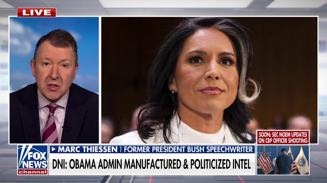 DNI Tulsi Gabbard claims Obama admin manufactured, politicized intel against Trump