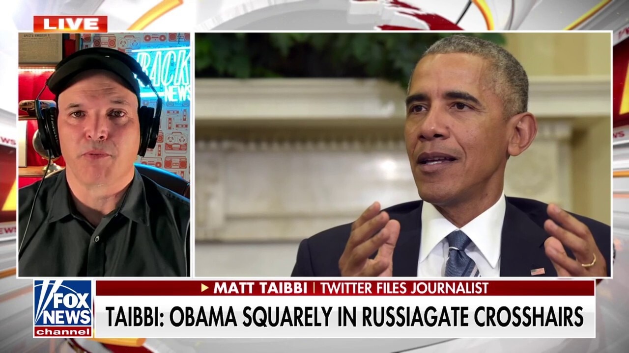 Obama now 'squarely in Russiagate crosshairs,' Matt Taibbi says