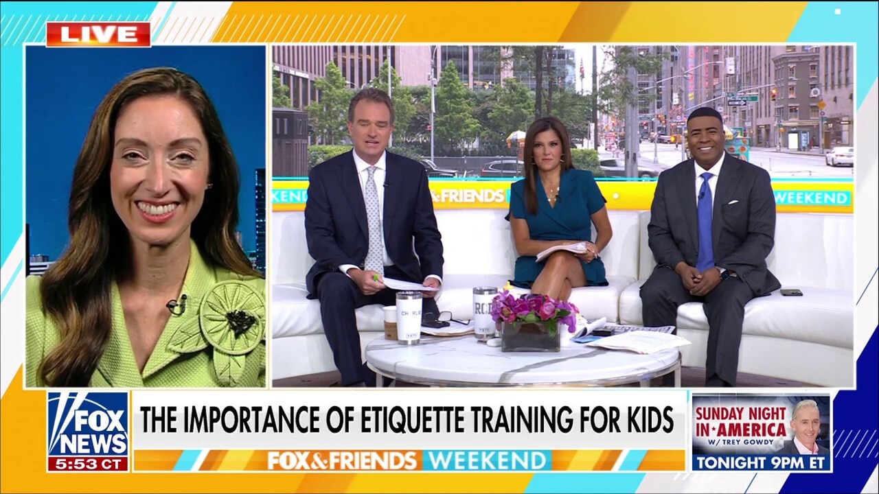 Etiquette tips to teach your children