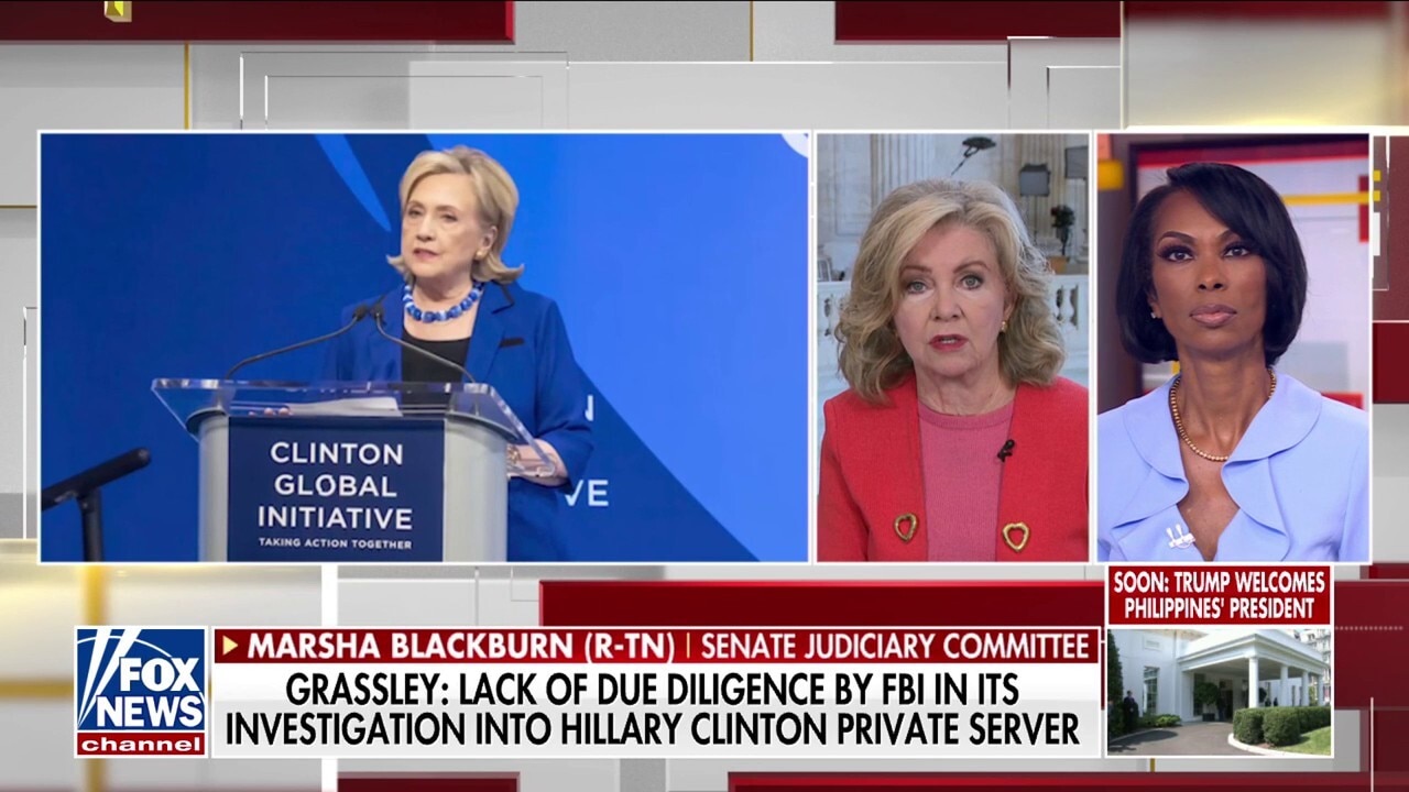 Sen. Blackburn calls out 'gaslighting' Comey, FBI for Clinton probe