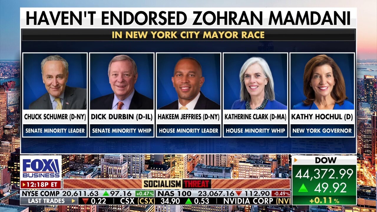 Top Democrats keep their distance from Mamdani