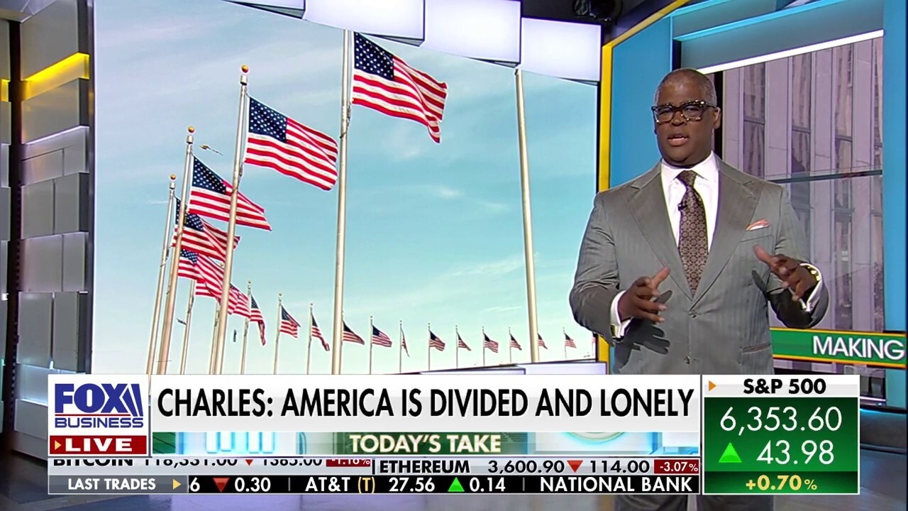  America is divided and lonely: Charles Payne