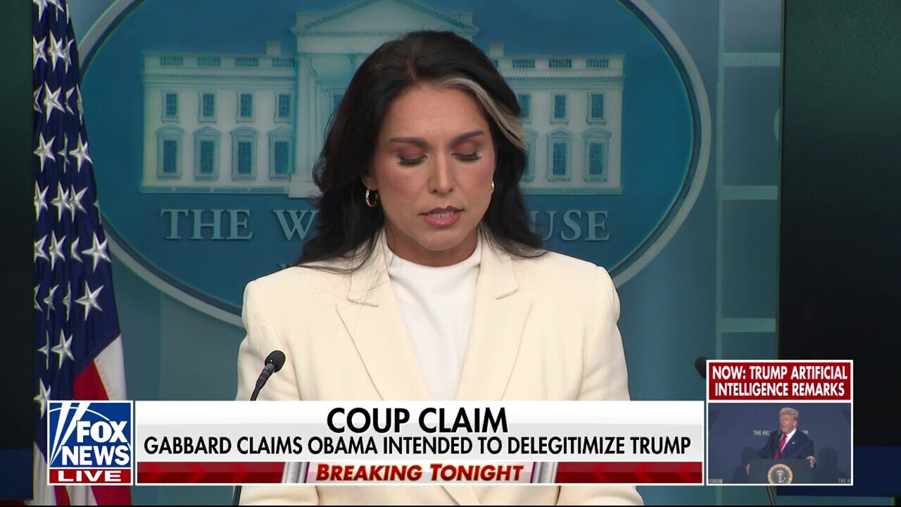 Gabbard touts more declassified documents backing up allegations against Obama’s ‘treasonous conspiracy'