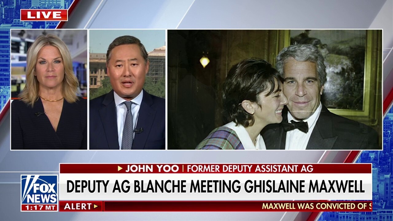 Justice department means business: Deputy AG Blanche sent to meet Ghislaine Maxwell