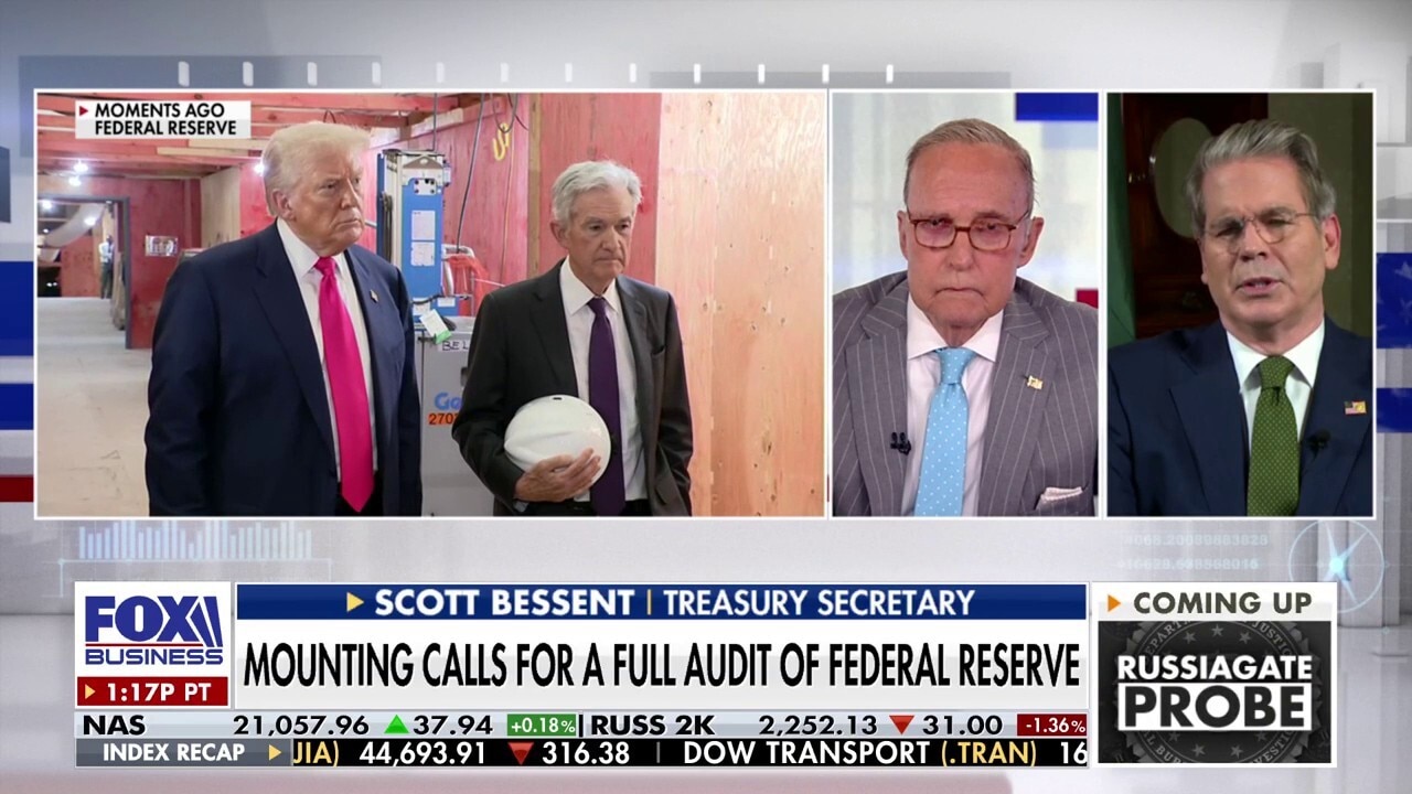 Treasury chief demands internal review of Fed Reserve, blasts its 'footprint' in economy