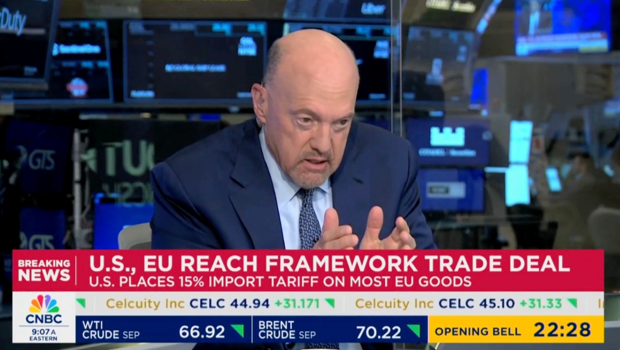 CNBC anchor apologizes after saying F word on broadcast