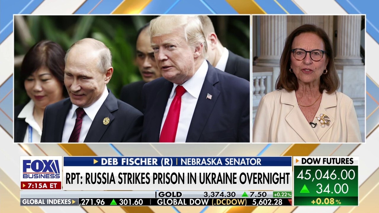 Trump will use every tool against Russia to find a solution to Putin's 'senseless killing,' senator says