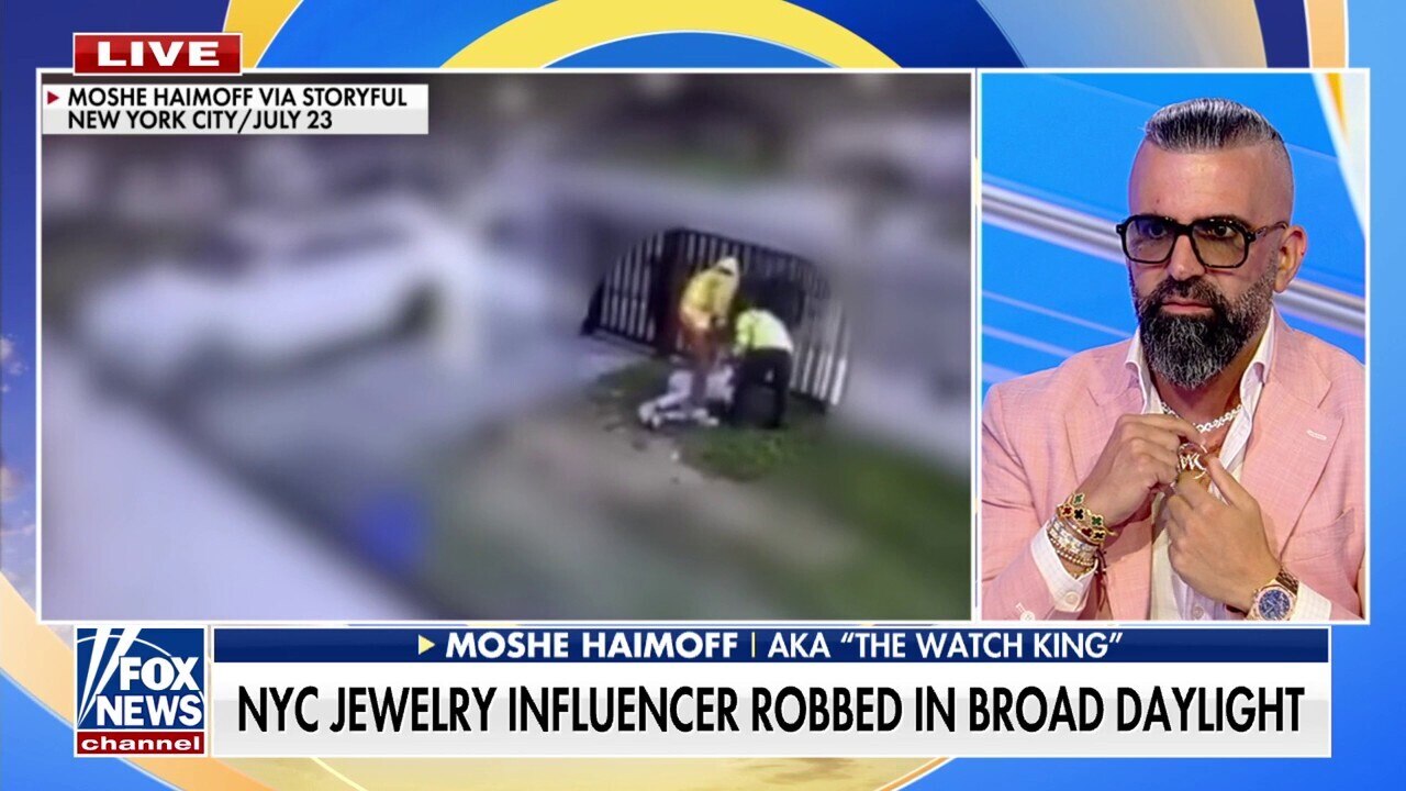 'Horrific': Robbers ambush NYC jewelry influencer 'The Watch King'