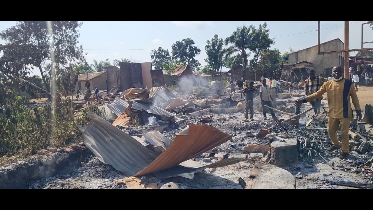 Aftermath of deadly attack that left 49 Christians dead