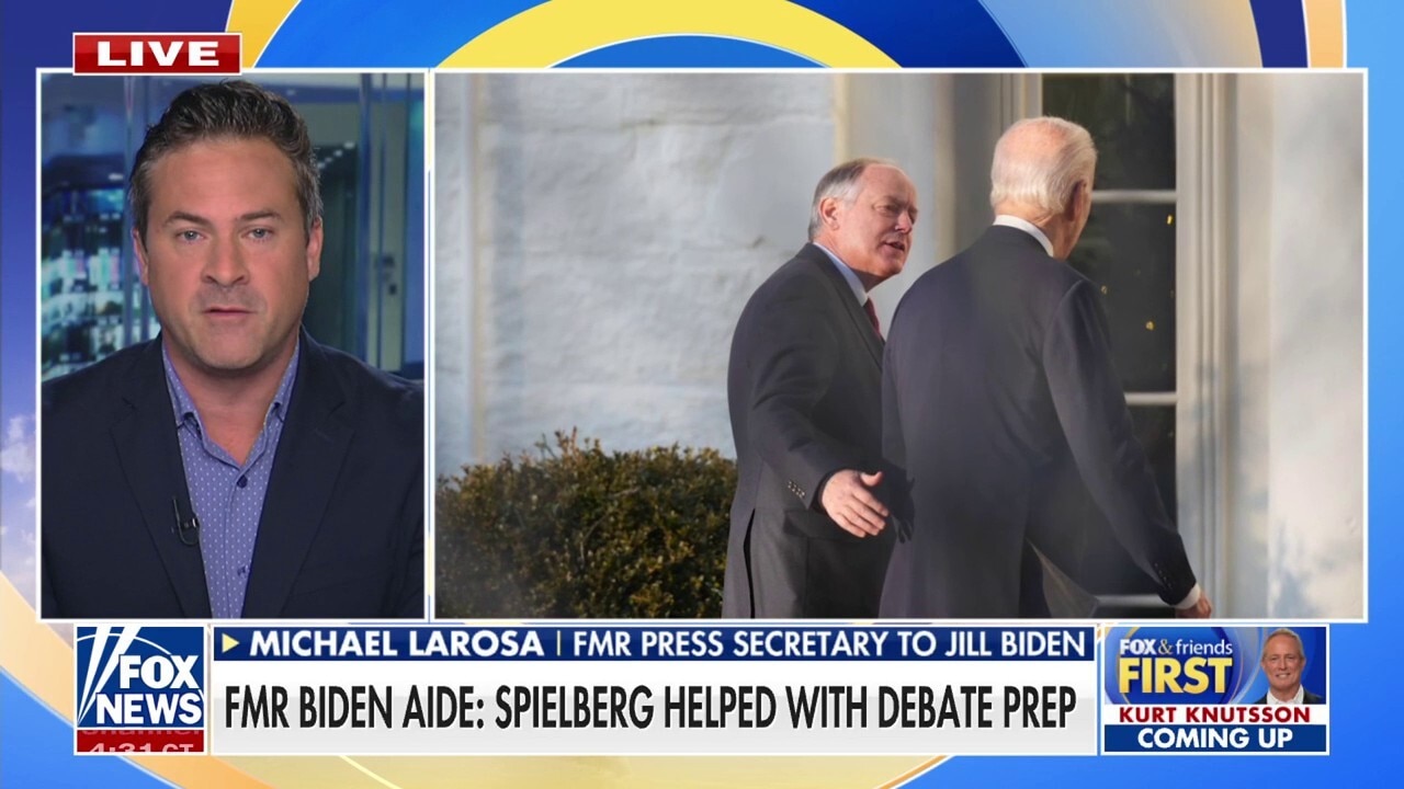 Steven Spielberg helped Biden prep for 'infamous' debate, former aide says
