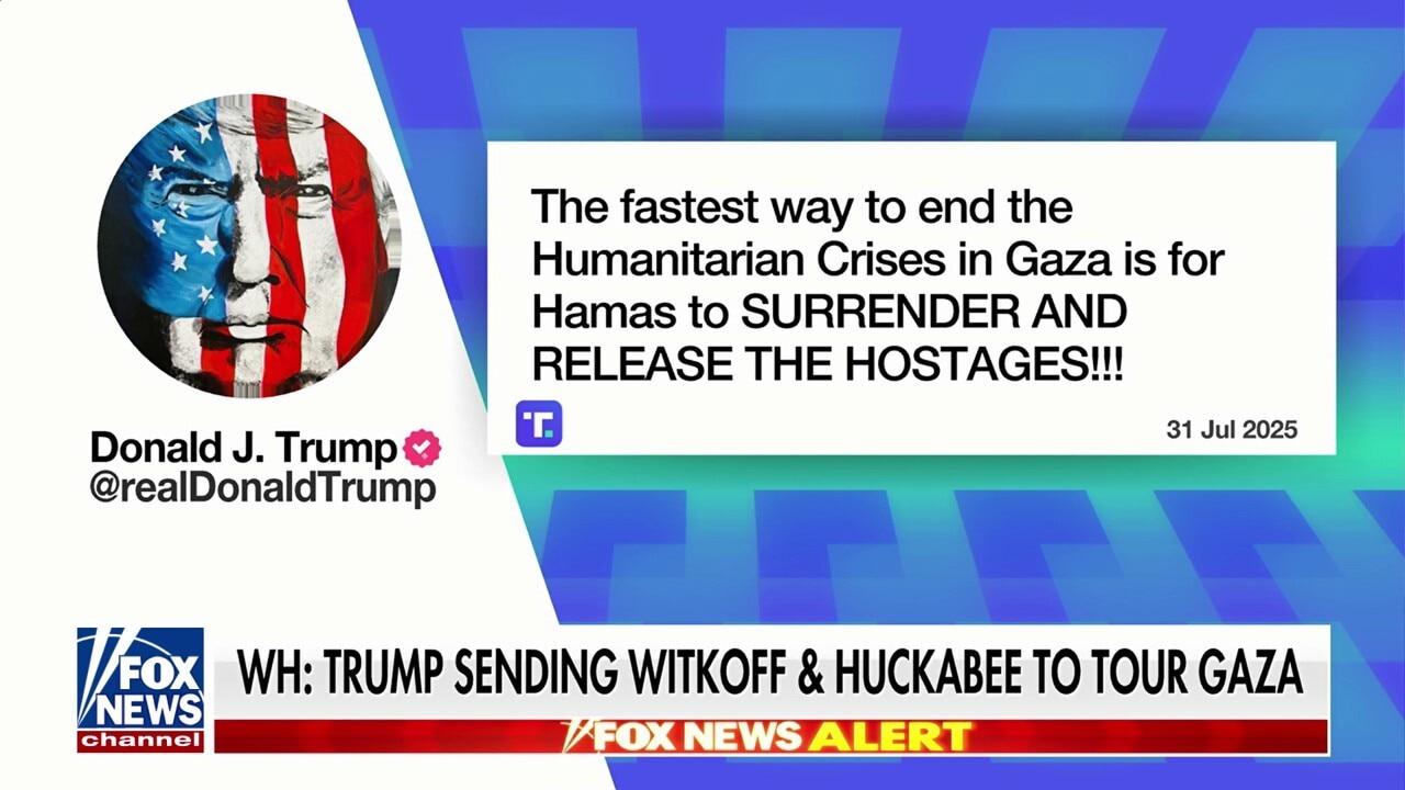 Witkoff, Huckabee plan to tour Gaza amid calls for more humanitarian aid